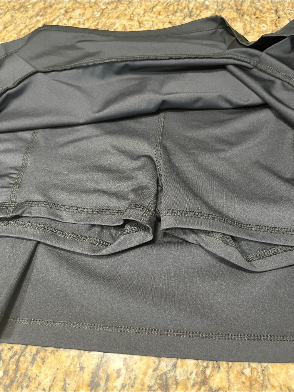 Sigrid Olsen Black Pleated Athletic Skirt - Picture 2 of 5